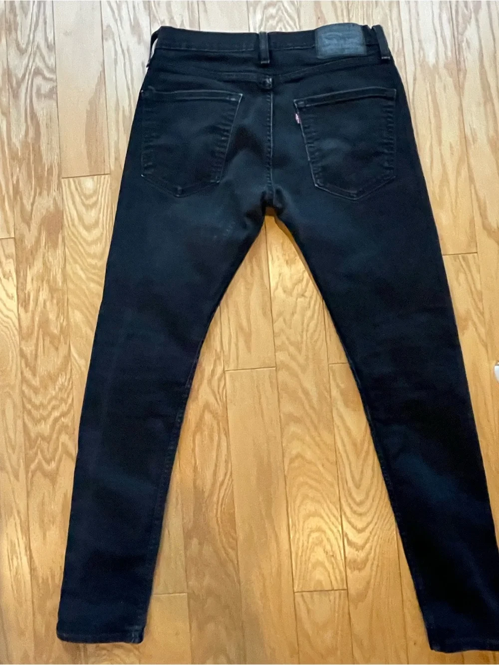 Levi’s 512 Men’s Black Denim Jeans Slim Fit Tapered 30x32